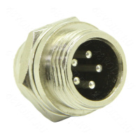 Разъем GX12 папа 5 pin